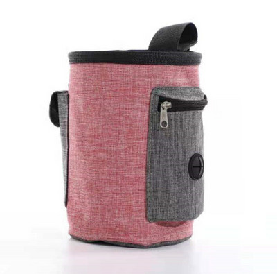 Φορητή τσάντα για σνακ εκπαίδευσης σκύλου Υπαίθρια θήκη για κέρασμα σκύλου που φέρει τσάντα φαγητού πουγκί για σνακ κουτάβι Τσάντα μέσης Προμήθειες για κατοικίδια