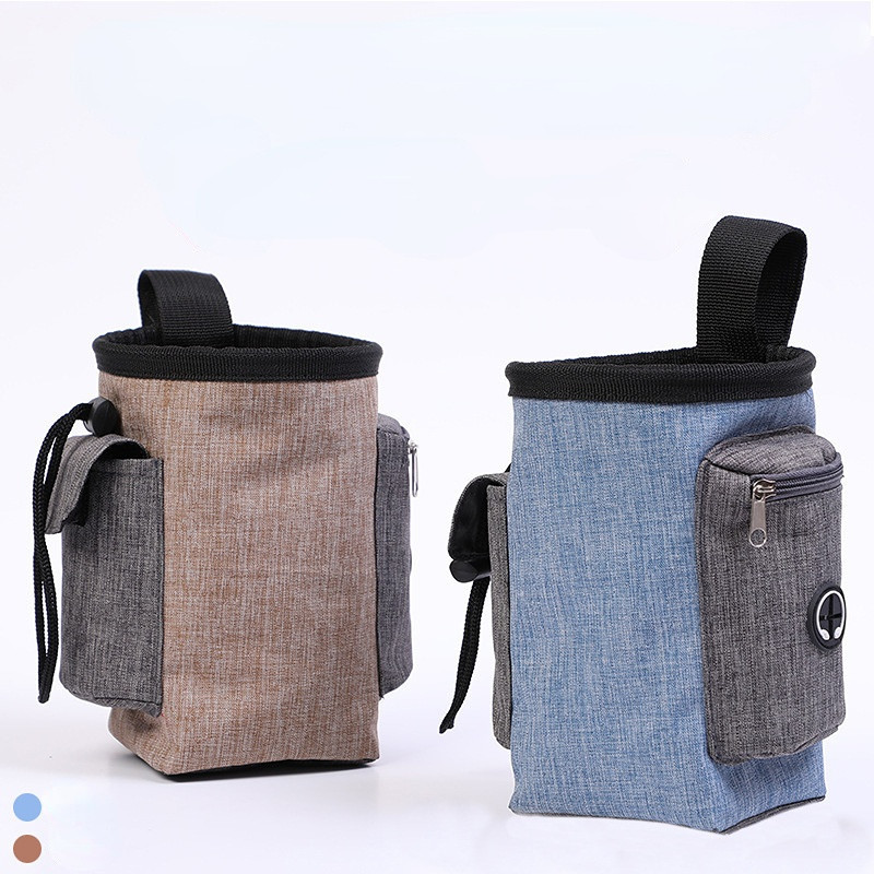 Φορητή τσάντα για σνακ εκπαίδευσης σκύλου Υπαίθρια θήκη για κέρασμα σκύλου που φέρει τσάντα φαγητού πουγκί για σνακ κουτάβι Τσάντα μέσης Προμήθειες για κατοικίδια
