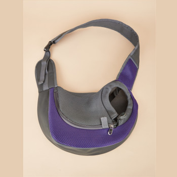 PSM Τσάντα κατοικίδιων με διευρυμένο ιμάντα ώμου Άνετη και αναπνεύσιμη διαγώνια τσάντα γάτας Τσάντα τσάντα σκύλου Φορητή τσάντα ώμου για κατοικίδια