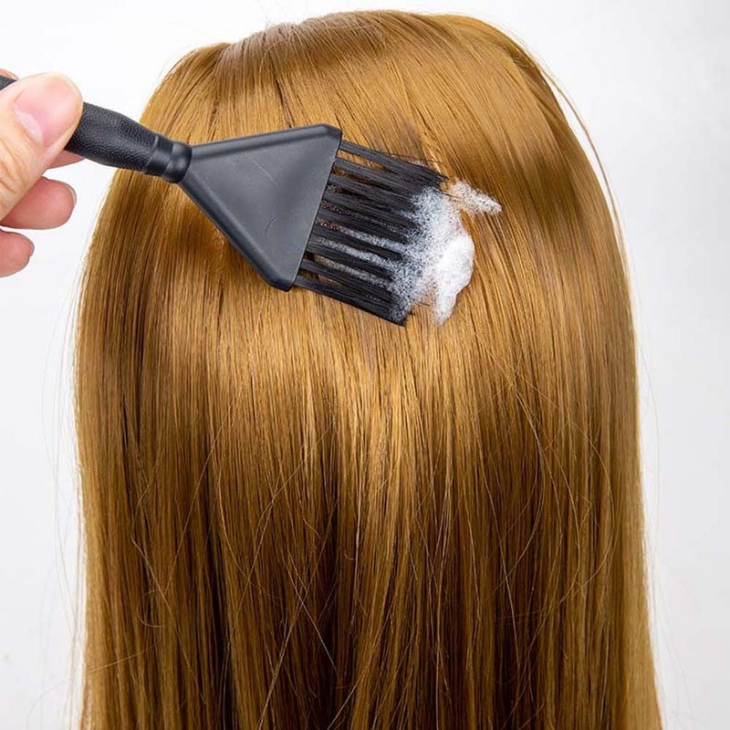 Plaukų dažų šukos Formavimo priedai Plaukų dažų aplikatorius Plaukų dažymo šepetys Kirpyklos atspalvis įrankis Plaukų dažų spalvų šepetys