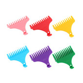 Trimer za kosu Češalj za ograničavanje Univerzalni crni zaštitni frizerski vodič za podrezivanje kose za oblikovanje Trimer za ograničavanje češlja za šišanje