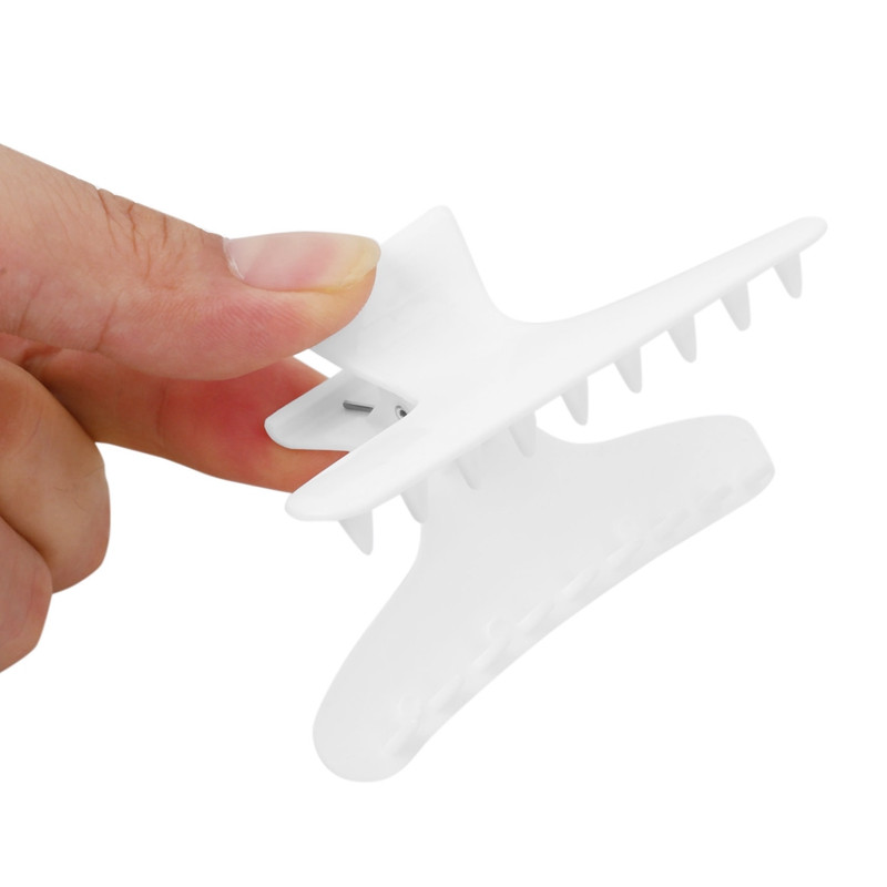 8 TK Must Valge Juuksurid Liblikad Stiil Stiilid Juukseklambrid Klambrid Küüsklambrid Juuksurisalongi tööriist