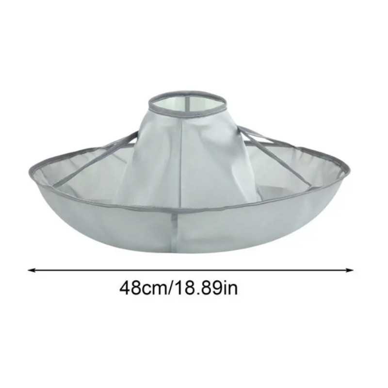 1 vnt. „Pasidaryk pats“ plaukų kirpimo apsiaustas, skėtis, kepuraitė, kirpimas, apsiaustas, plaukų skutimosi prijuostė, plaukų kirpėjo suknelės užvalkalas, buitinė valymo priemonė