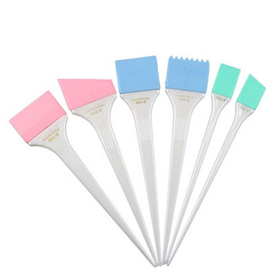 6 buc/set perie pentru vopsirea părului, spatulă, set de pieptene de colorat, răzuitoare din silicon acasă, bricolaj, salon profesional, instrument de coafat frizer.