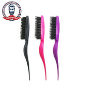 Profesionalus Barber Top Brush Salon Daugiafunkcinis kirpėjas formuojantis barzdos šepetys Kirpyklos barzdos priežiūros šukos vyrams