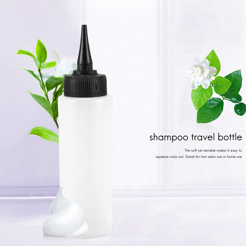 150Ml Salongi juuksevärvi mõõtmise aplikaator pudeli skaala juuksuritööriist