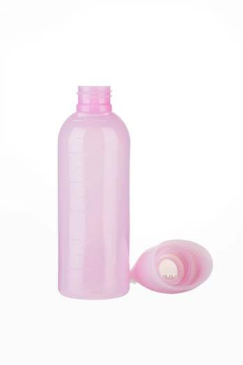 120ml Πολύχρωμο πλαστικό μπουκάλι βαφής μαλλιών που ξαναγεμίζει χτένα για κομμωτήριο