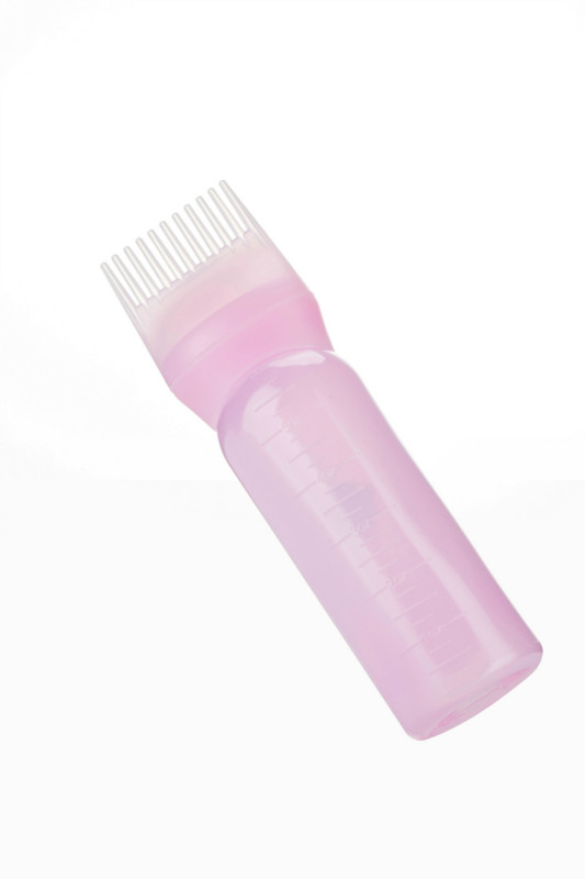 120 ml Višebojna plastična boja za kosu Aplikator u bočici za ponovno punjenje Češalj za doziranje Salon za bojanje kose Frizerski alat za oblikovanje