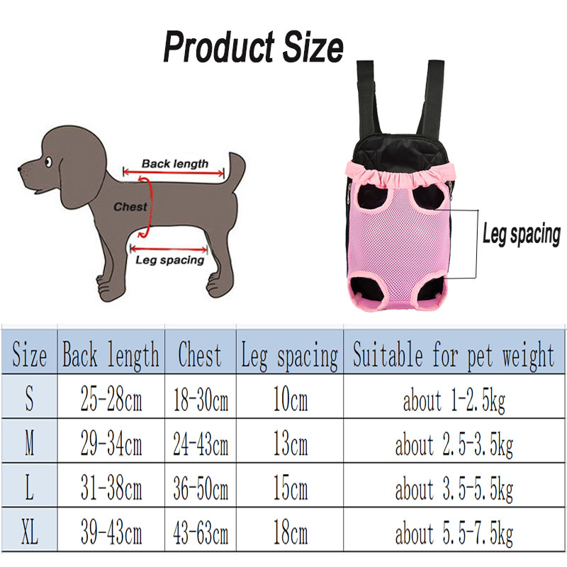 Lemmikloomatarbed koertele hingav välja kaasaskantav seljakott kassi rinnakorvi õlakott Lemmikvõrgust nelja jalaga seljakott kasside koerte universaalne seljakott