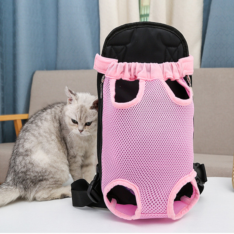 Lemmikloomatarbed koertele hingav välja kaasaskantav seljakott kassi rinnakorvi õlakott Lemmikvõrgust nelja jalaga seljakott kasside koerte universaalne seljakott