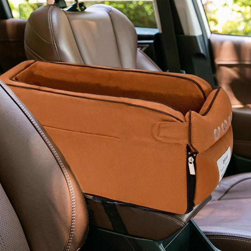 Automobilsko sjedalo za kućne ljubimce Središnja konzola Sjedalo za kućne ljubimce Interaktivna nosiljka za kućne ljubimce za male mini pse, mačke, putna torba za čivavu koja se može prati