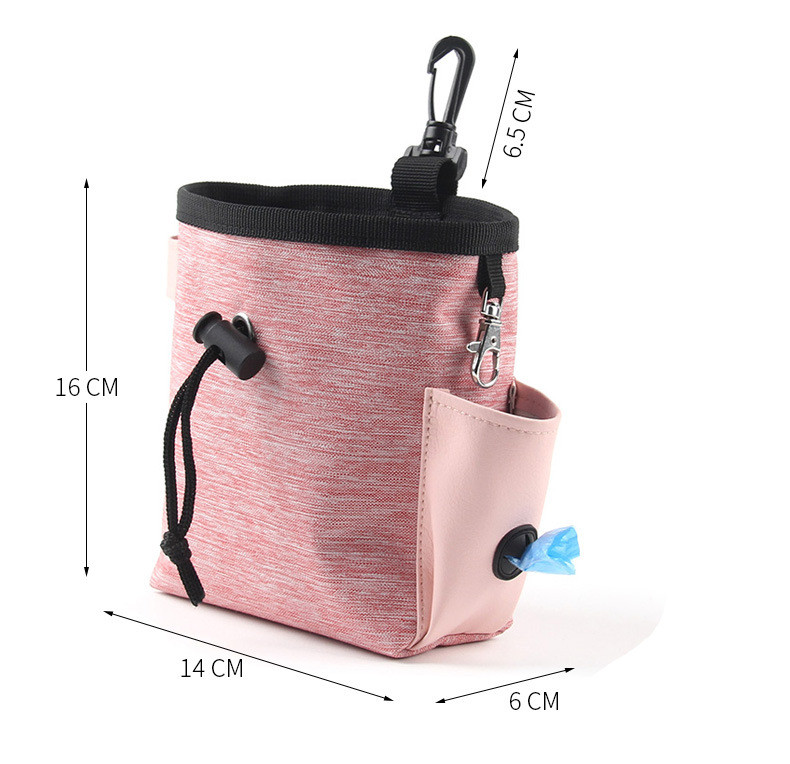 Koerte koolitus Kaasaskantav Fanny Pack Koeratoit Suupistekott Jalutuskoertega Kaasaskantav Prügikott Koerte koolitustarbed