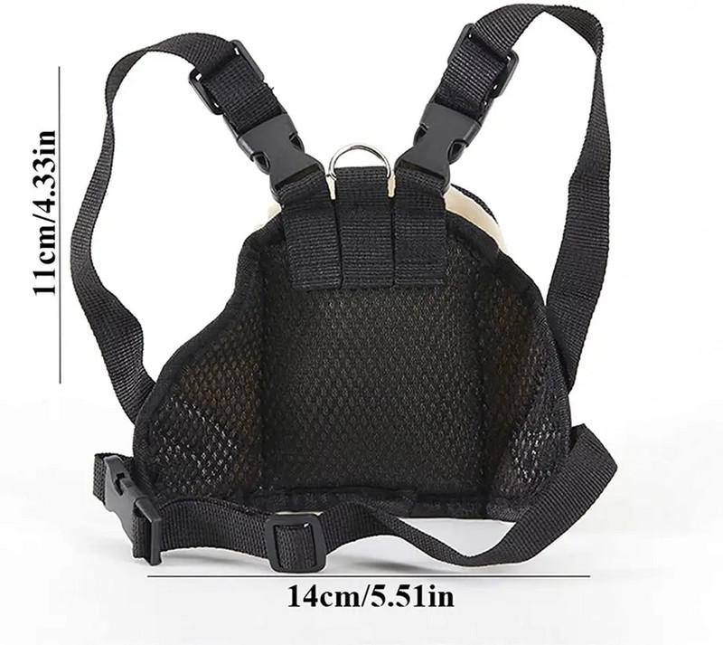 Aranyos kültéri kisállat hátizsák uzsonnás táskák kis kutyusoknak Hátsó mellkasi heveder hám nyereg zsebbel kiskutya állat mopsz macska nyakörvvel