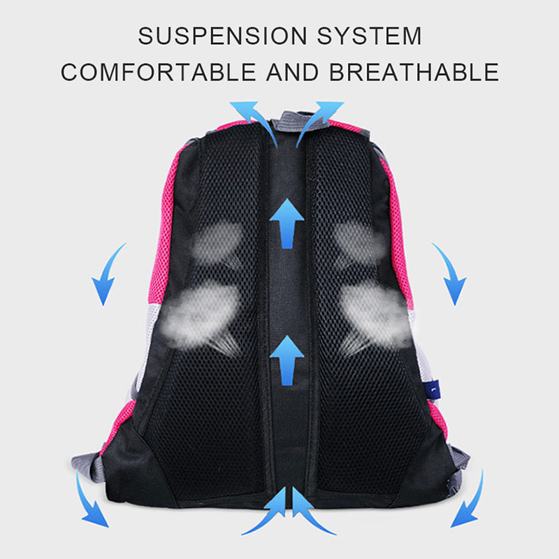 Naminių šunų nešiojimo krepšys Lauko nešiojamas šunų krepšys Kuprinė iš dviejų pečių Kelionių nešyklė šunims Kelionių rinkinys