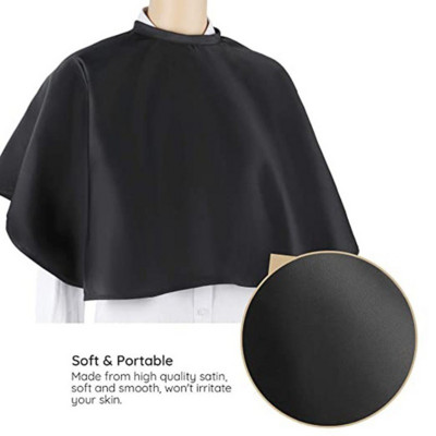 Unelte pentru vopsirea părului, pătrat scurt, negru, rezistent la apă, salon de coafură, pelerină, pelerină, pelerină, pelerină, pelerină, pelerină