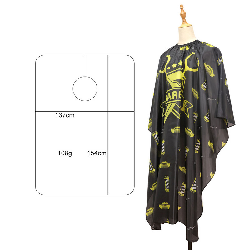 Najprodavaniji brijački frizerski ogrtač za 2023. Vodootporni frizerski kaput Salon brijački ogrtač Dodaci za brijačnice