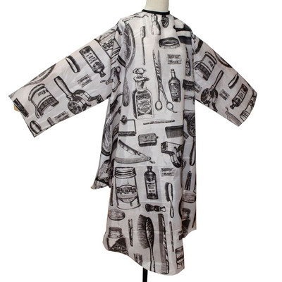 Juuksuri juukselõikuse mantel Veekindel juuksuri keeb varrukatega Salongi põll juuksurile Professionaalsed juuksuri tarvikud