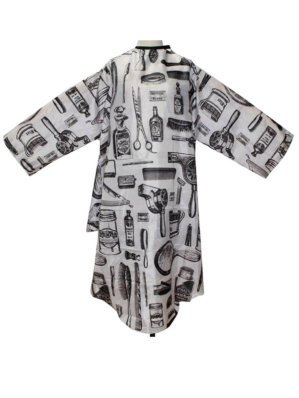 Juuksuri juukselõikuse mantel Veekindel juuksuri keeb varrukatega Salongi põll juuksurile Professionaalsed juuksuri tarvikud