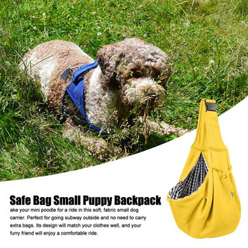 Small Dogs Cats Carrier Hand-free Safe Pet Dog Sling Carrier Reversible Sling Carrier Dog Sling Carrier for Small Dog For