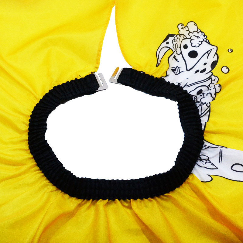 Laste multifilm Veekindel juuksur Cape Rocket Muster Salong Juuksur Juuksemähis Värvimine Juukselõikus Pehme riie Stiilitööriistad