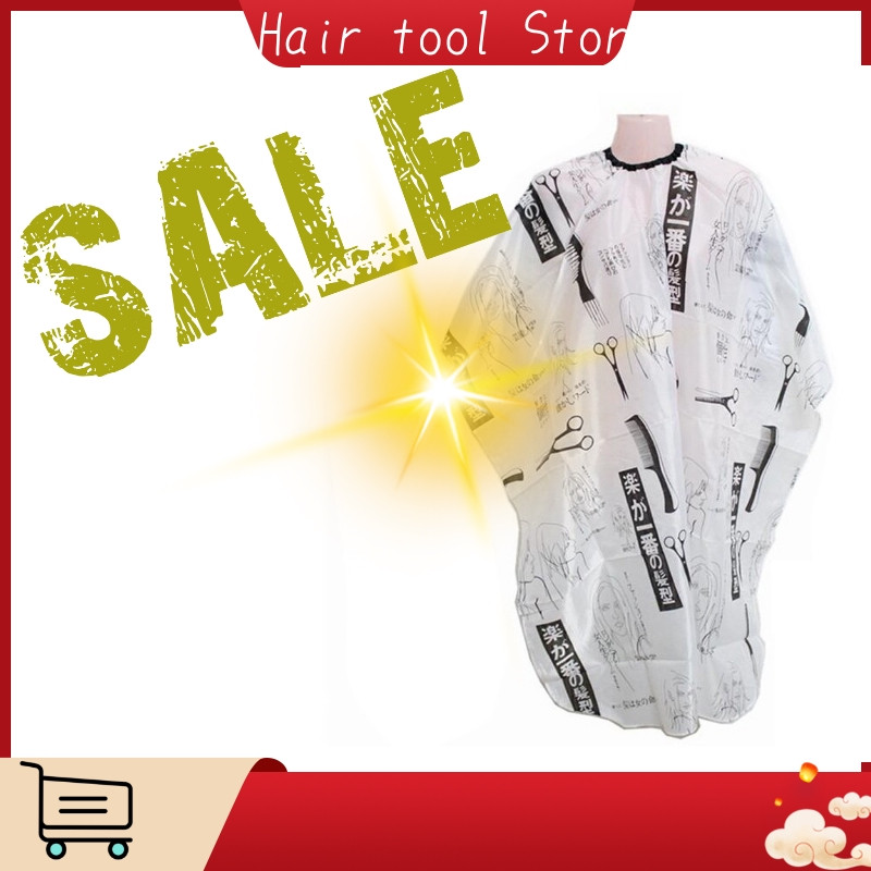 Veekindel juukselõikus Cape Kangas Lõikamine Juuste Muster Salong Juuksur Cape Juuksur Juuksur Põll Mähitav kleit Tööriistad Juuksuri põll