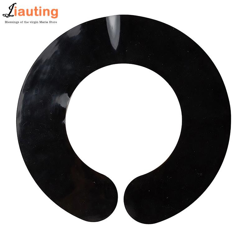 Minkštas silikoninis plaukų kirpimo apykaklės pelerinos Kaklo skydas salonas Kirpykla Kirpykla Plaukų dažai Vandeniui atsparus kaklo įvyniojimas Kirpėjo priedai