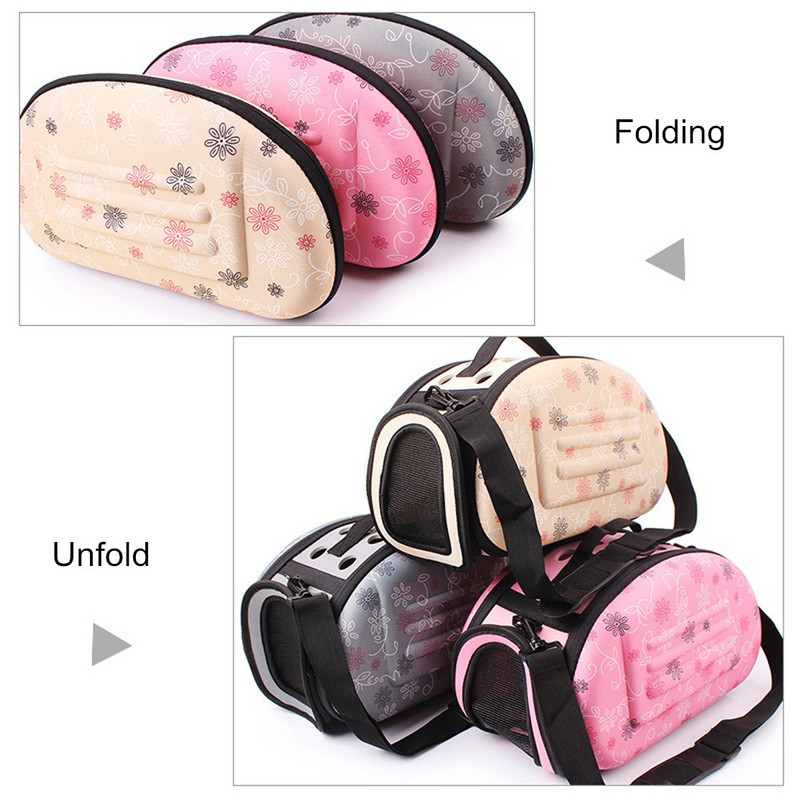 Sklopiva torba za nošenje pasa Prijenosna ručna torba za mačke Putna torba za kućne ljubimce Mekana bočna torba za nošenje Zračni prijevoz Mrežasta torba za nošenje šteneta