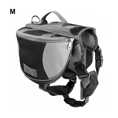 Oxfordi riidest lemmikloomade sadulakott S/M/L suurus korduvkasutatav tõstekäepide, mitme taskuga vabaaja reguleeritav lemmikloomade sadulakott