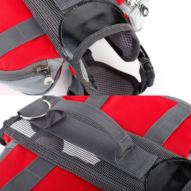 Oxfordi riidest lemmikloomade sadulakott S/M/L suurus korduvkasutatav tõstekäepide, mitme taskuga vabaaja reguleeritav lemmikloomade sadulakott