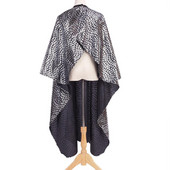 kirpykla Apvyniojimas suaugusiems Namų salonas Neperšlampamas plunksnas Kirpyklų audinys Prijuostė Plaukų kirpimas Suknelė Cape