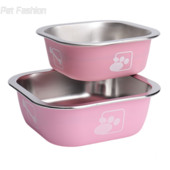 Posuda za pse velikog kapaciteta od nehrđajućeg čelika Zdjela za hranjenje kućnih ljubimaca Pse mačke Posuda za piće Metalna posuda Mascotas Izdržljiva neklizajuća