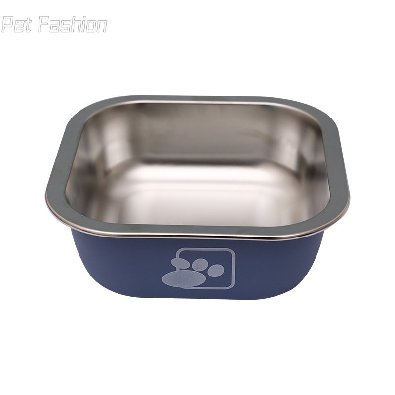 Posuda za pse velikog kapaciteta od nehrđajućeg čelika Zdjela za hranjenje kućnih ljubimaca Pse mačke Posuda za piće Metalna posuda Mascotas Izdržljiva neklizajuća