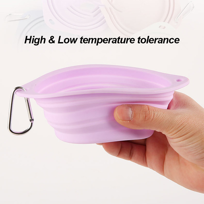 350 ml koerte reisikauss, silikoonist kaasaskantav lemmiklooma veekauss kassi kokkupandava koerakaussi jaoks.