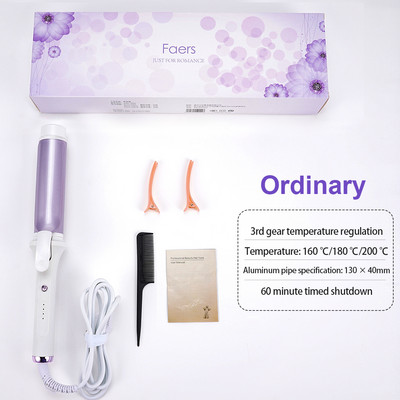 40 mm-es hajcsavarók negatív ionos kerámiaápoló nagy pálcahullámú hajformázó hajsütővas 3 hőmérsékletű gyors felmelegedés hajformázó eszközök