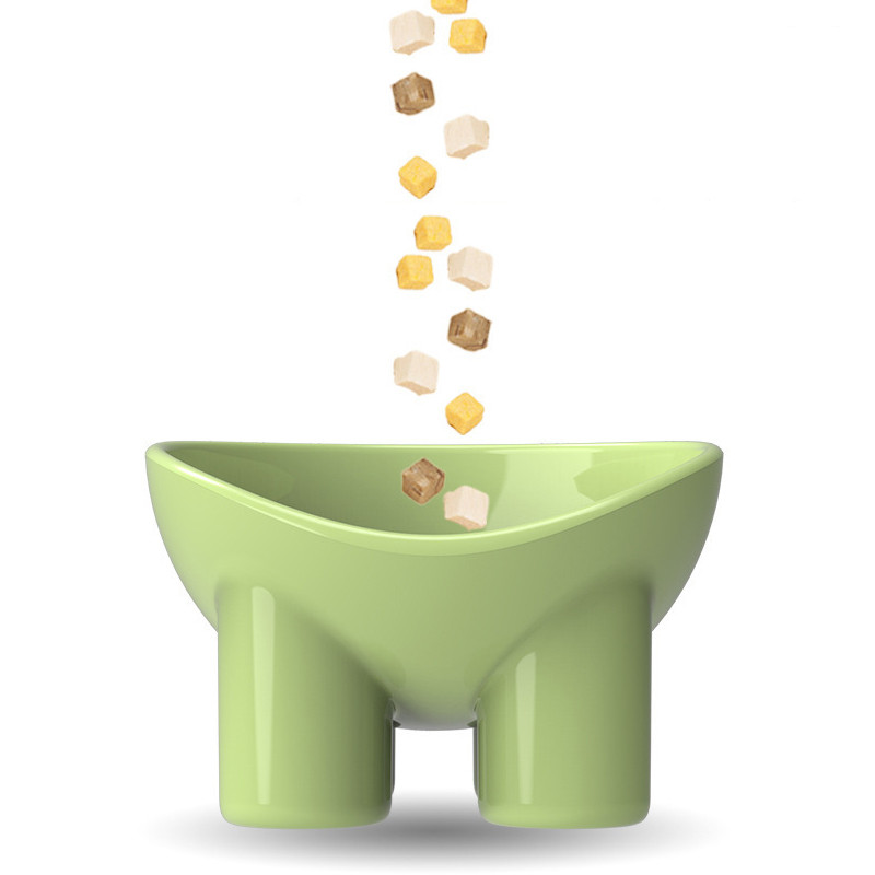 Nova mačka Posuda za pse Visoko stopalo Posuda za male pse Štitnik za vrat Hrana za kućne ljubimce Posuda za vodu protiv prevrtanja Hranjenje kućnih ljubimaca Desert Užina Posuda Dodaci