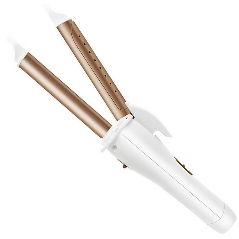 Daugiafunkcis 2 viename elektrinis plaukų garbanojimo geležies plaukų tiesintuvas su apsauga nuo dulkių Nešiojamas namų plaukų priežiūros formavimo įrankis 4#