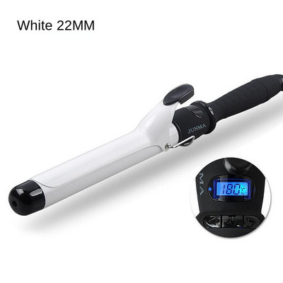 Beállító LCD Hajgöndörítő Kerámia máz Hosszabbító Hőmérséklet Hajgöndörítő vasalók Professzionális hajformázó eszközök