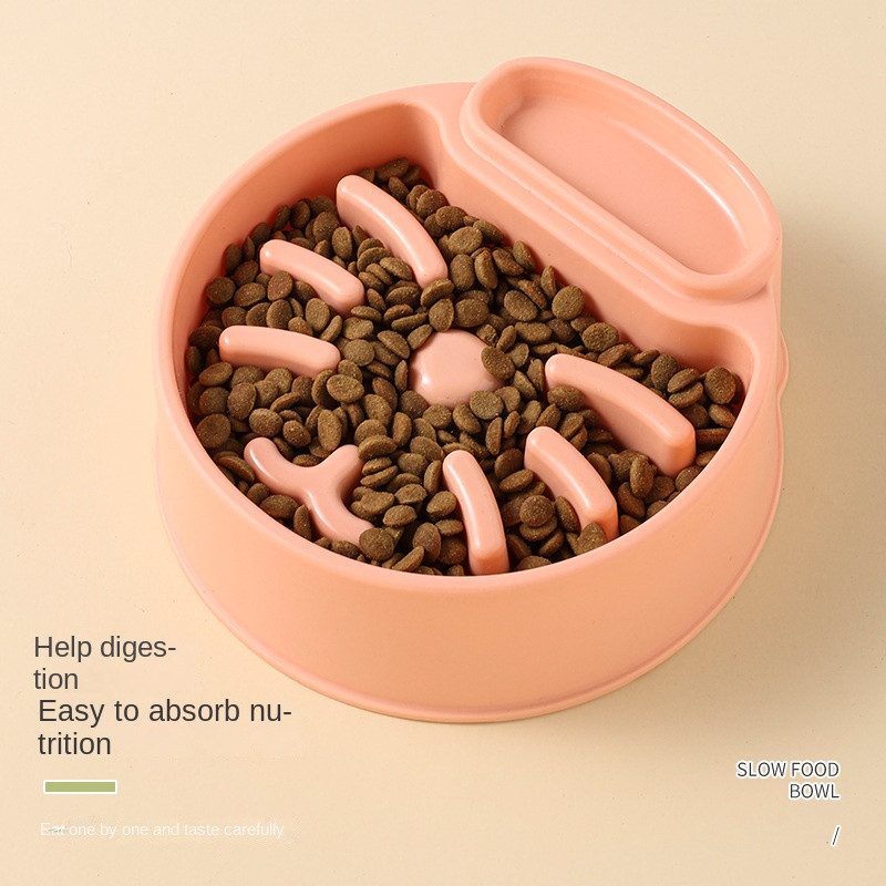 Kassikauss Aeglasetoidukauss Plastist aeglasetoidukauss Lämbumisvastane Pusle Koerakauss Kassikujuline Aeglasetoidukauss Kaasaskantav koerajoodik