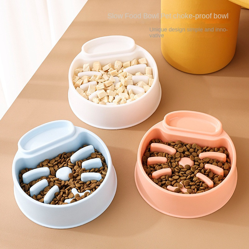 Kassikauss Aeglasetoidukauss Plastist aeglasetoidukauss Lämbumisvastane Pusle Koerakauss Kassikujuline Aeglasetoidukauss Kaasaskantav koerajoodik