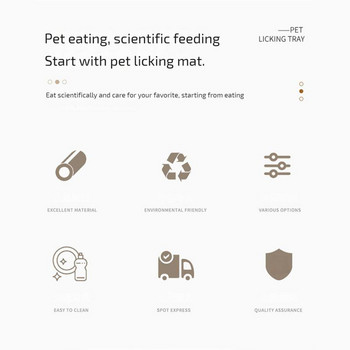 Αργές ταΐστρες για σκύλους Πατάκια φαγητού Πλάκα για γλείψιμο κατοικίδιων κατοικίδιων τεσσάρων χρωμάτων σιλικόνης σκύλου με ισχυρή αναρρόφηση τροφή για σκύλους κορόιδο τροφή για σκύλους μπολ αξεσουάρ για σκύλους