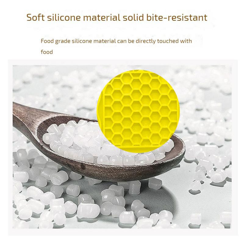 Hrănitoare lente pentru câini Covorașe cu mâncare farfurie pentru linge pentru animale de companie farfurie pentru câini cu patru culori din silicon Venză pentru câini cu aspirație puternică hrană bol pentru câini Accesorii pentru câini