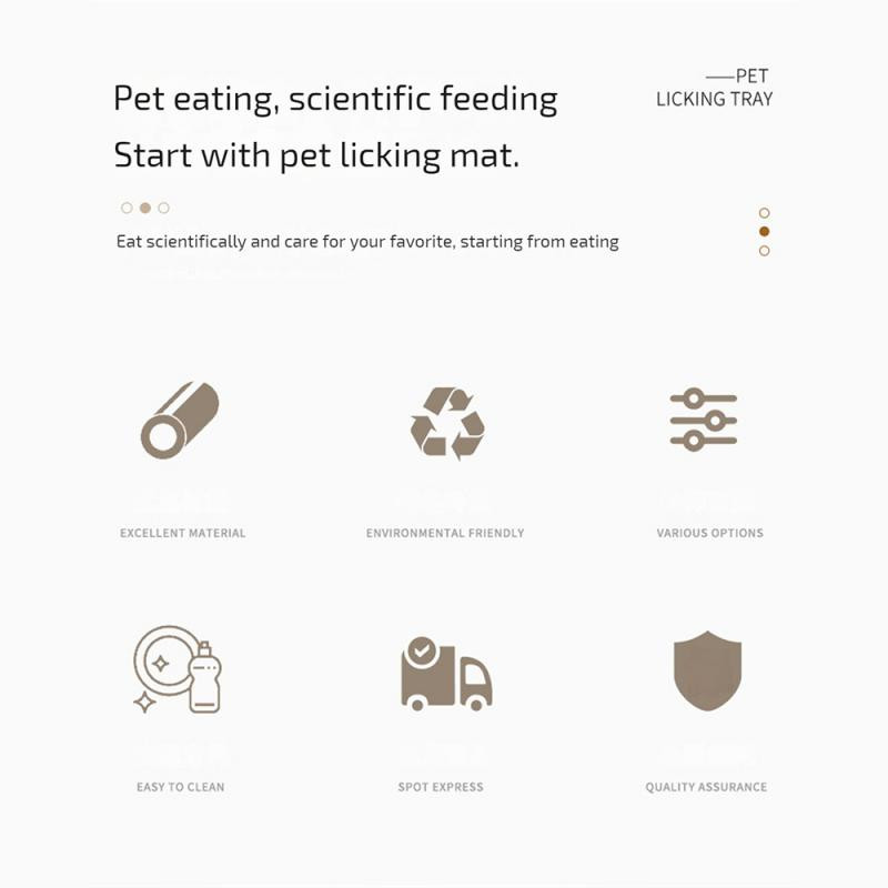 Hrănitoare lente pentru câini Covorașe cu mâncare farfurie pentru linge pentru animale de companie farfurie pentru câini cu patru culori din silicon Venză pentru câini cu aspirație puternică hrană bol pentru câini Accesorii pentru câini