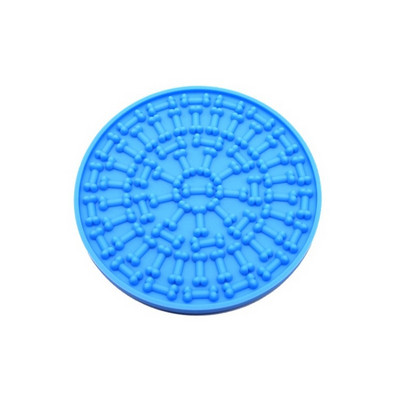 Kutyanyalószőnyeg Kutyanyalószőnyeg Kiosztó Szőnyeg Slow Treat Elosztó Szőnyeg Szívószőnyeg Fal Kisállat fürdetés Gondozás Kutyaképző eszköz