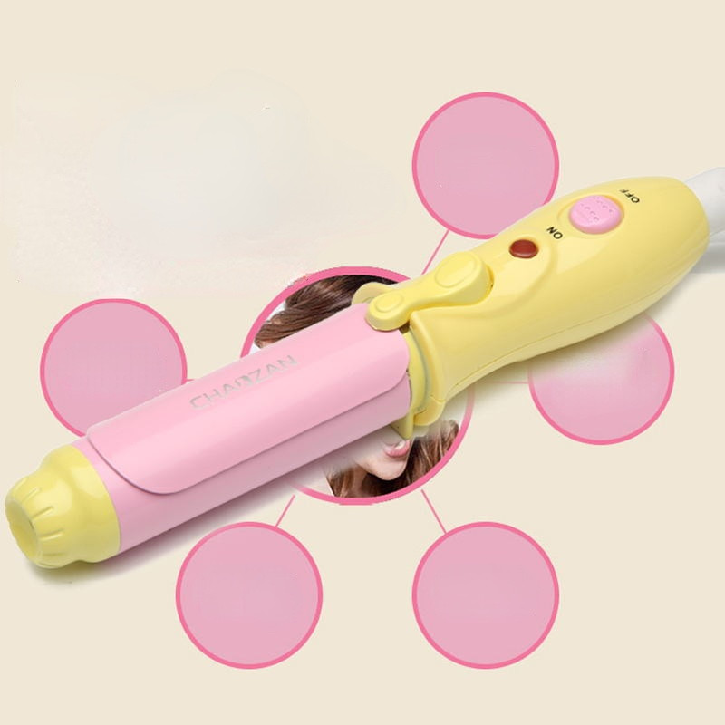 Professionaalsed juuksetööriistad lokirullid keraamiline LED digitaalne mini pöörlev kuuma juuksekarva kujundamise tööriistad juuste lokirullid elektrilised lokirullid