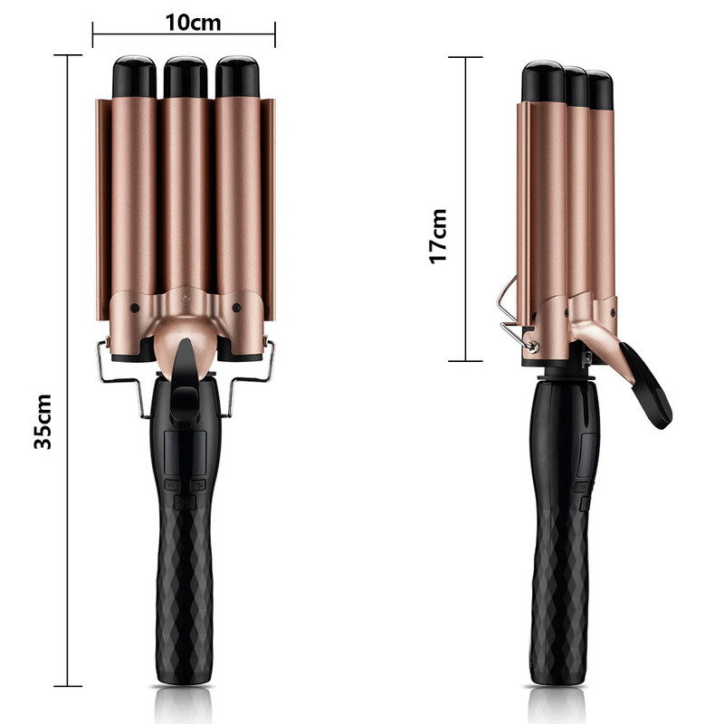 Profesionalni alati za kosu Uvijači za kosu Keramički trostruki stilizator kose Alati za talasanje kose Uvijači za kosu Električni uvijači
