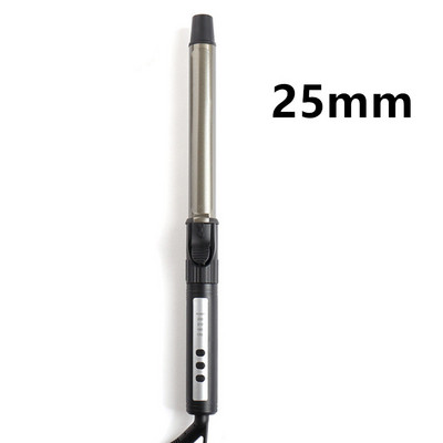 Επαγγελματικό 19mm 25mm 32mm κεραμικό ψαλιδάκι μαλλιών LED Ψηφιακή ένδειξη θερμοκρασίας Ρολό μπούκλες από σίδερο μπούκλες Wand Waver Hair Tool 4