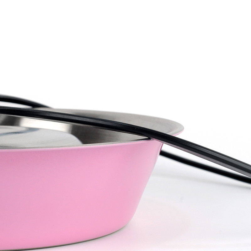 Boluri pentru câini din oțel inoxidabil în 4 culori, hrană minunată pentru animale de companie, mâncăruri pentru băuturi cu apă, hrănitor pentru pisici, cățeluși