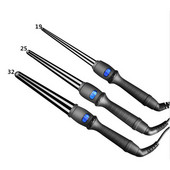 Μπουκλές LCD κωνικό σίδερο για μπούκλες μονό σωλήνα κεραμικό γλάσο κώνος λουλούδι αχλάδι ηλεκτρικό ραβδί σγουρά μαλλιά ρολό εργαλεία styling