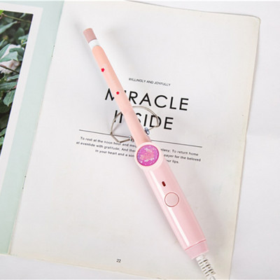 Mini plaukų suktukas 9 mm elektrinis garbanojimo geležis Profesionalus keraminis plaukų suktukas Wave garbanojimo geležies plaukų formavimo įrankis