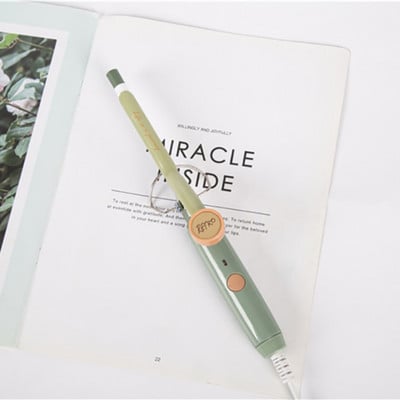 Mini plaukų suktukas 9 mm elektrinis garbanojimo geležis Profesionalus keraminis plaukų suktukas Wave garbanojimo geležies plaukų formavimo įrankis